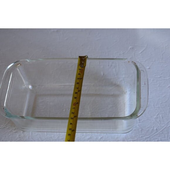 Pyrex Clear Glass Loaf PanBaking Dish  Oven and Microwave Safe - Picture 5 of 6